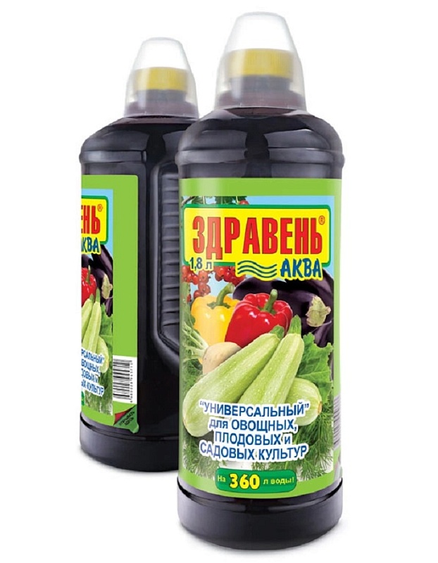 Удобрение Здравень АКВА универсальный для овощных, плодовых и садовых культур 